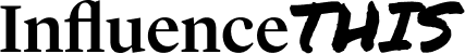 InfluenceTHIS black logo